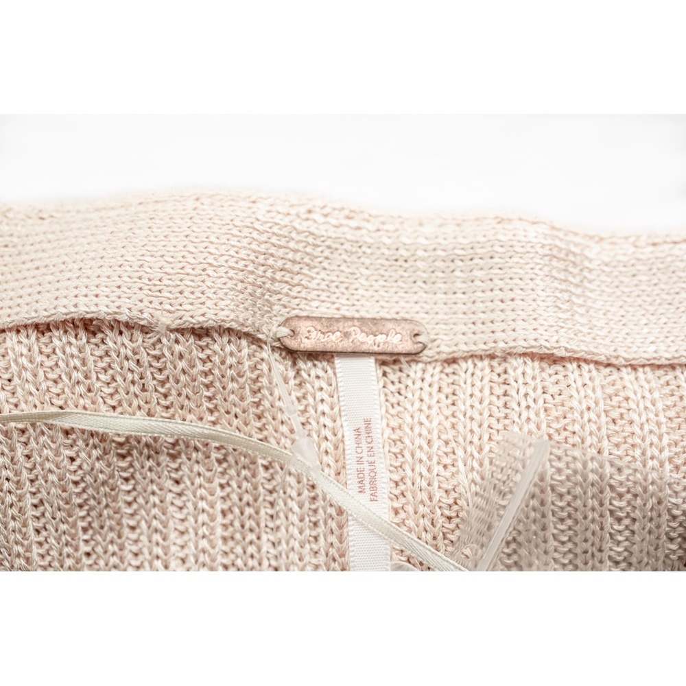 NWT Free People Game On Cardi in White Swan - Picture 12 of 15